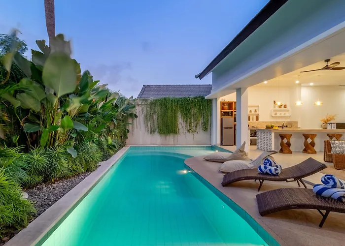 Villa Crusoe Stylish 3br Oasis In Berawa