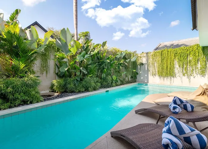 别墅 Crusoe Stylish 3br Oasis In Berawa 坎古